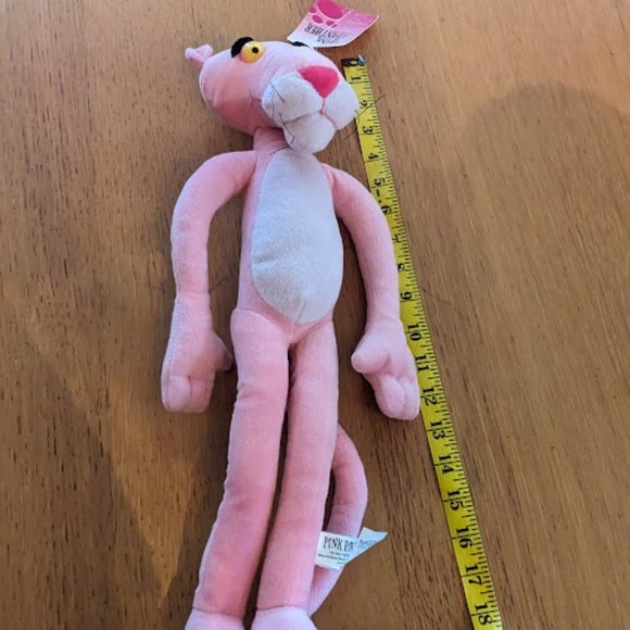 pink panther plush, new with tag - Picture 4 of 5